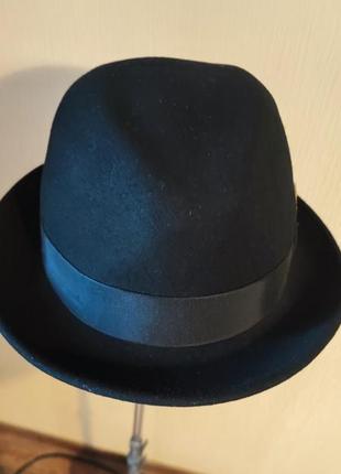 Классическая  шляпа-федора  homburg,8 фото