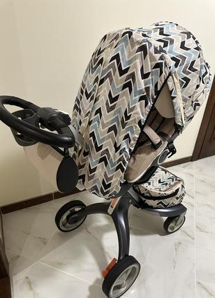 Летний комплект текстиля на коляску stokke2 фото