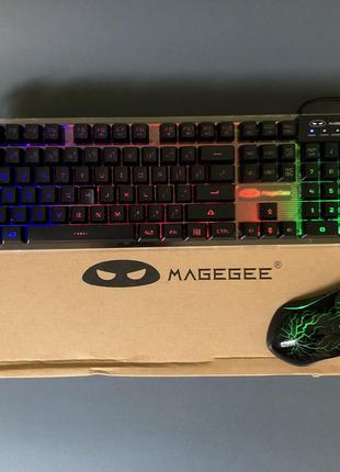 Комбинированная игровая клавиатура и мышь magegee2 фото