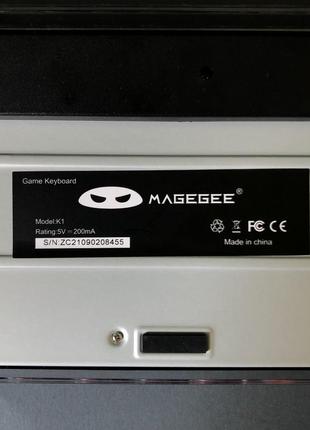 Комбинированная игровая клавиатура и мышь magegee6 фото