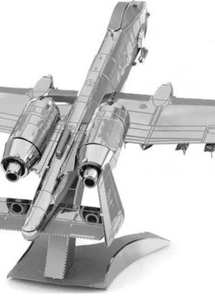 Металлический пазл 3d конструктор американский штурмовик a-10 warthog  s0133 фото