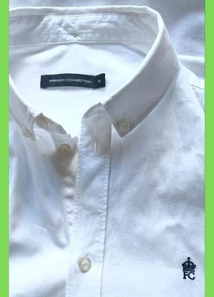 Біла сорочка, чоловіча або жіноча, 100% бавовна р. s британія french connection4 фото