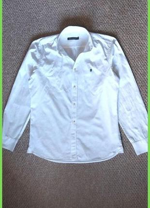 Біла сорочка, чоловіча або жіноча, 100% бавовна р. s британія french connection2 фото