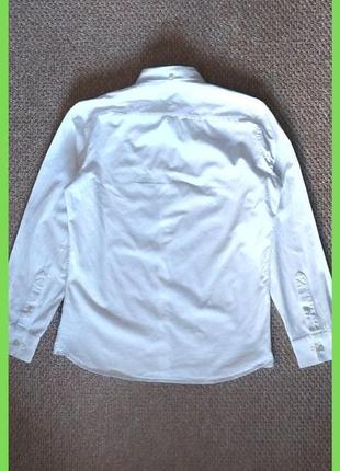Біла сорочка, чоловіча або жіноча, 100% бавовна р. s британія french connection3 фото