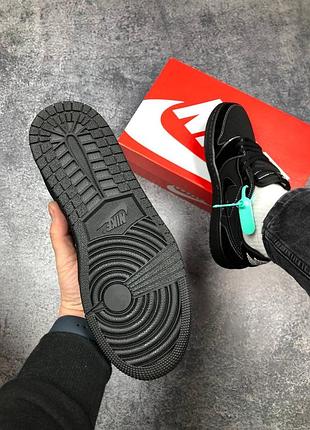 Nike air jordan  1 low black phantom 5