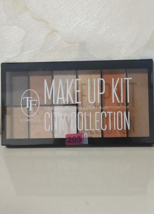 Тіні tf cosmetics make up kit "city collection"