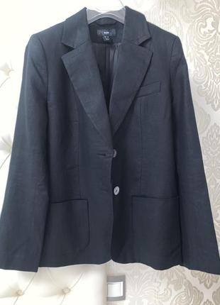 Пиджак h&m льняной пиджак