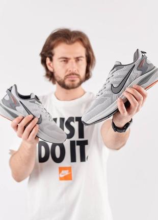 Чоловічі кросівки nike winflo light grey7 фото