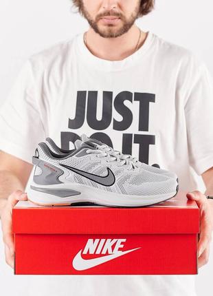 Чоловічі кросівки nike winflo light grey8 фото