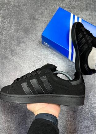 Adidas campus black3 фото