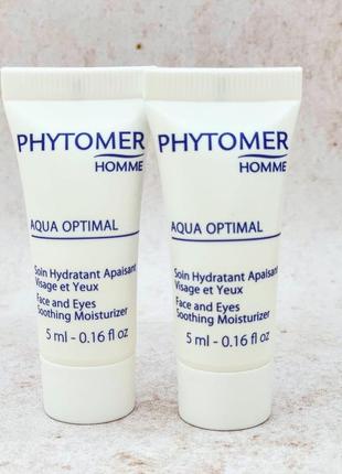 Phitomer  aqua optimal увлажняющий крем для лица и кожи вокруг глаз1 фото