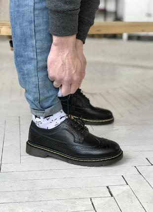 Чоловічі туфлі dr. martens 1461 low