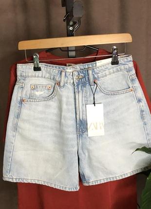 Шорты джинсовые zara шорты бермуды