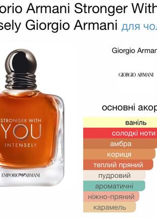 Emporio armani stronger with you intensely7 фото