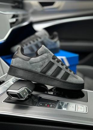 Чоловічі кросівки adidas campus 00s dark gray black