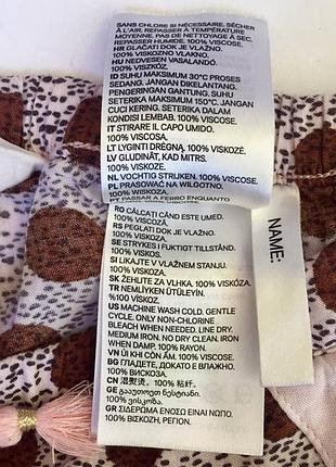 Легкие летние брюки h&amp;m в горох / 100% вискоза / 5-7 лет!!️минимальный заказ 175 гр!!️ 8