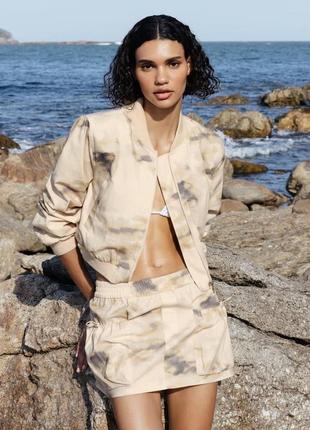 Бомбер + спідниця