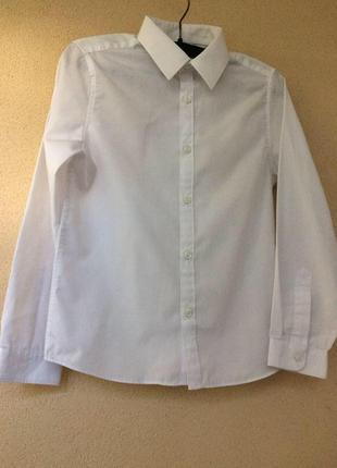 Школьная рубашка marks&spencer,140-146