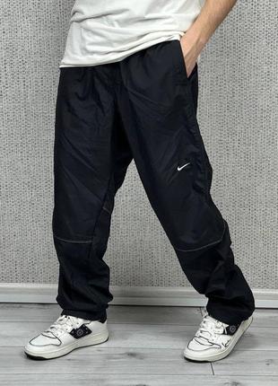 Спортивні вінтажні штани vintage nike pants дріл drill найк спортивки2 фото