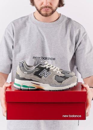 Чоловічі кросівки new balance 2002r protection pack rain cloud gray