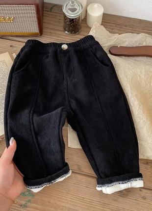 Вельветові штанці 3