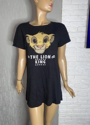 Нічна сорочка нічнушка футболка король лев love to lounge 10-14р, m-l