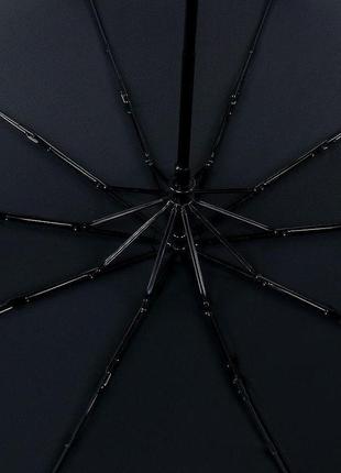 10 спиц крепкий большой мужской зонт trust (полный автомат) арт. t317904 фото