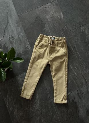 Штани джинси на хлопчика 6-9 місяців1 фото