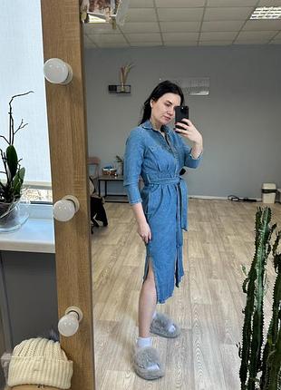 Сукня джинсова