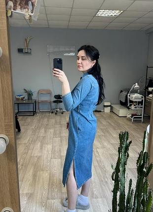 Сукня джинсова