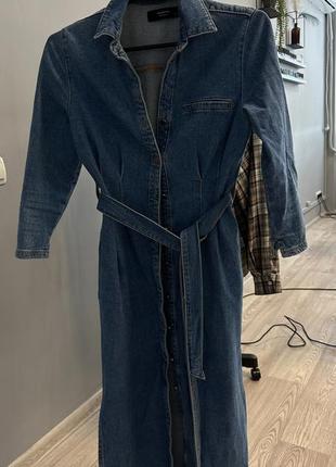 Сукня джинсова