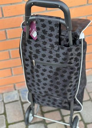 Железные колеса хозяйственная тачка кравчучка с сумкой тележка метало каркас 95 см