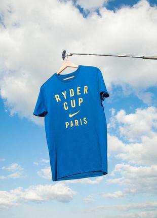 Футболка nike  2018 ryder cup paris golf