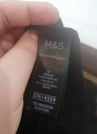 Стильний чорний кардиган/кофта в рубчик marks and spencer. англія.8 фото