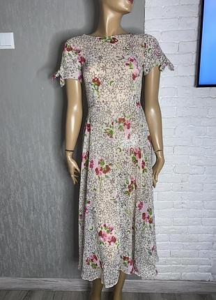 Сукня з завязкою на шиї напівпрозоре плаття zara, s