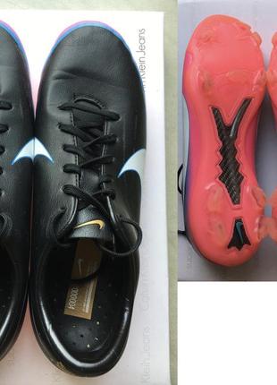 Детские бутсы nike mercurial vapor iii fg cr7 "cristiano ronaldo limited edition"8 фото