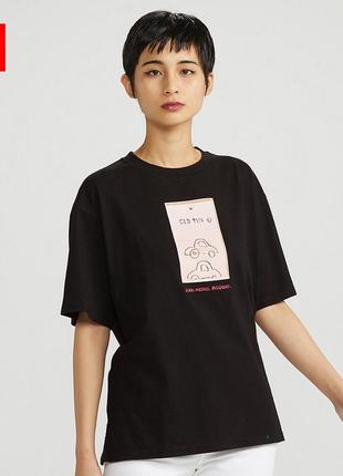 Стильная футболка uniqlo3 фото