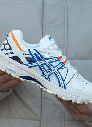 Asics gel-kahana 8 white\blue2 фото