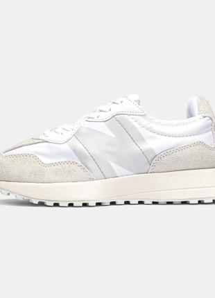 New balance 327 white moonbeam