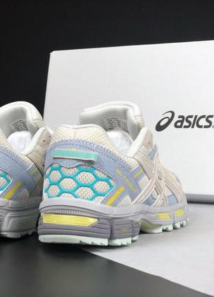 Жіночі кросівки asics Gel-Contend Gel Quantum 360 6 Aizuri Blue Black Hombre асікс бежевого з блакитним кольорів3 фото