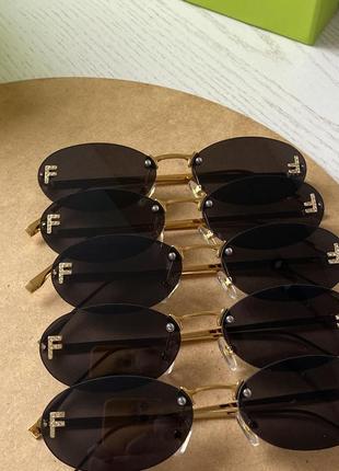 Fendi first crystal sunglasses окуляри | очки фенди5 фото