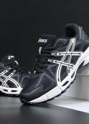 Жіночі кросівки asics gel-kahana 8 black white асікс чорного з білим кольорів