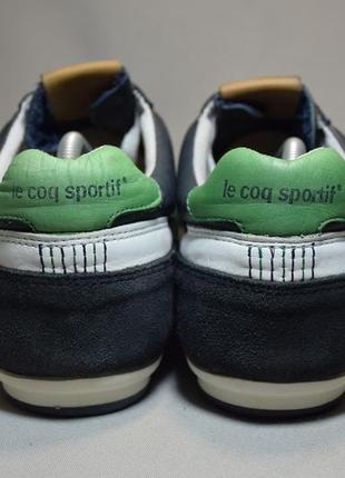Кроссовки le coq sportif мужские кожаные. португалия. оригинал. 44 р./28.5 см.5 фото