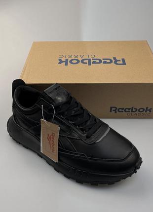 Шкіряні кросівки reebok classic