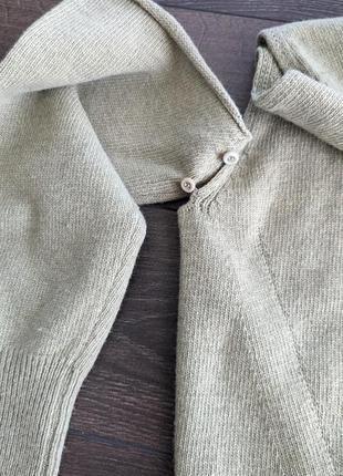 Шерстяной свитер с отдельными рукавами the frankie shop7 фото