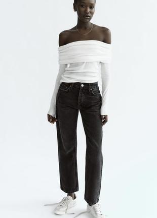 Zara джинси, прямі штани, брюки3 фото