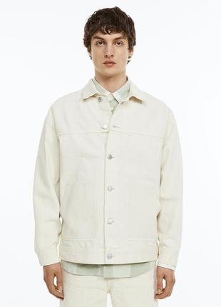 Мужская джинсовая куртка пиджак h&m