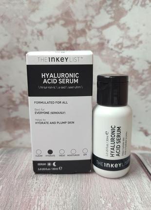 Сироватка з гіалуроновою кислотою the inkey list hyaluronic acid serum1 фото