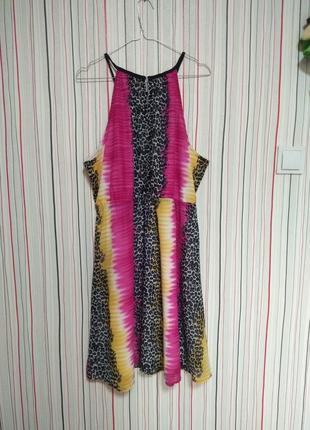 Яркий сарафан платье bodyflirt,плаття,сукня шифон,нарядное2 фото