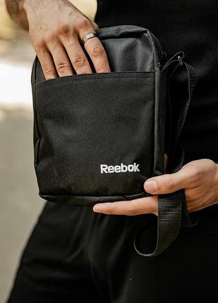 Комплект reebok поло белый и шорты + барсетка7 фото